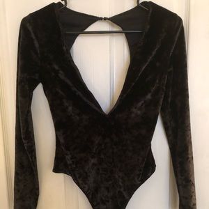 Victoria’s Secret velvet bodysuit